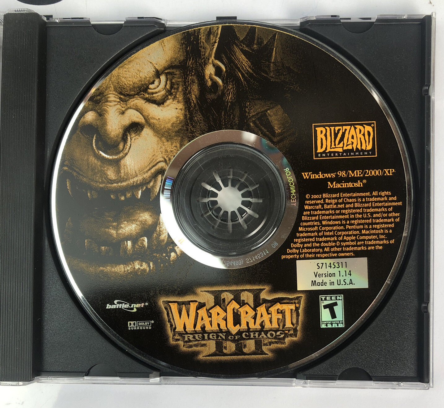 3082 World Of Warcraft For PC Game In Good Condition