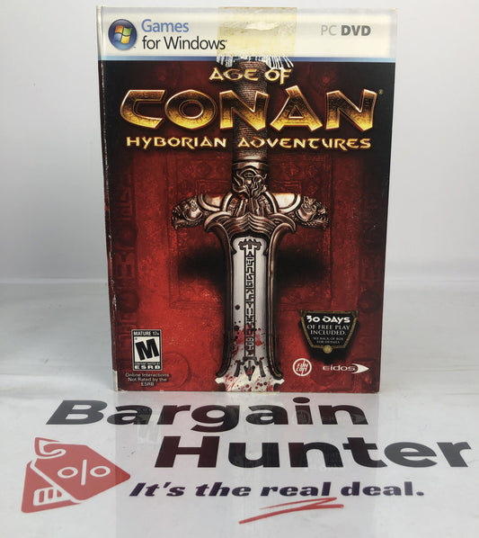3108 Age Of Connan Hyborian Adventures Brand New PC complete Game
