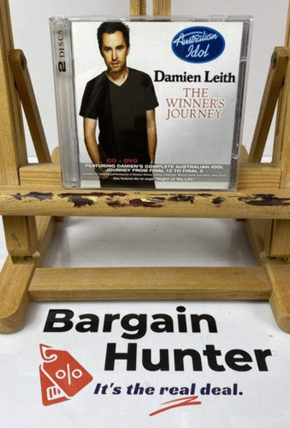 Australian Idol Damien Leith The Winner's Journey CD + DVD In Good Condition