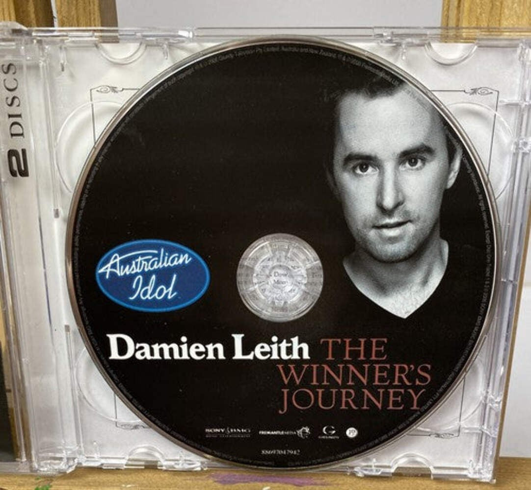 Australian Idol Damien Leith The Winner's Journey CD + DVD In Good Condition