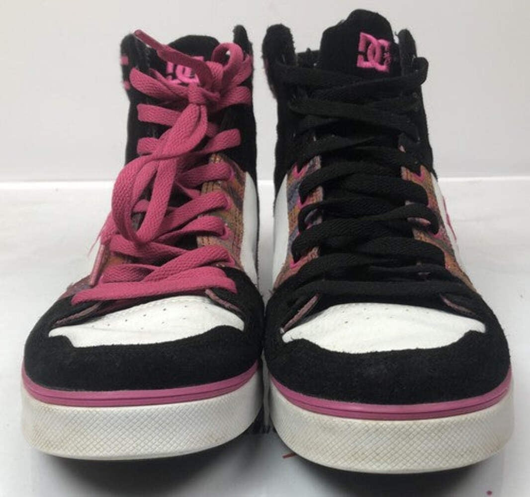 F150 DC Retro High Top Laddies Shoes US 9 UK 7 In Good Condition
