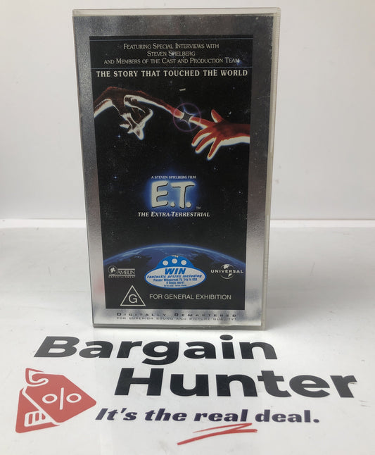 C632 E.T. The Extra-Terrestrial A Steven Spielberg Film VHS Tape