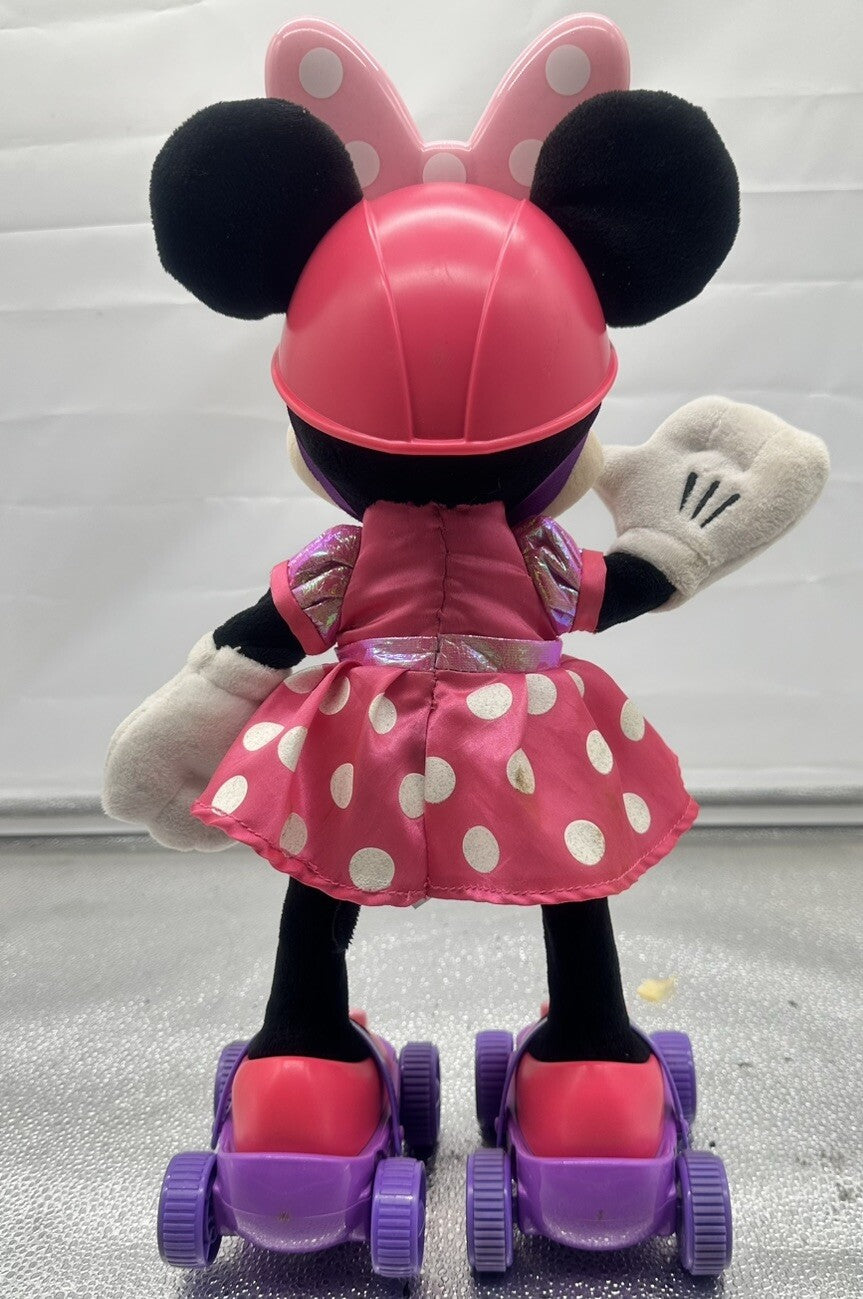 Disney Roller Skating Minnie Mouse Plush FAULTY FOR PARTS 6397