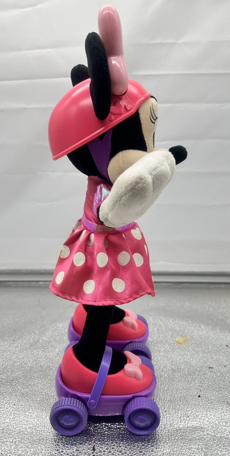 Disney Roller Skating Minnie Mouse Plush FAULTY FOR PARTS 6397