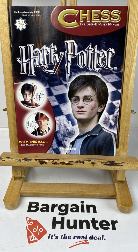 Harry Potter Chess The Step-By-Step Course Magazine Only Issue No. 34 In VGC