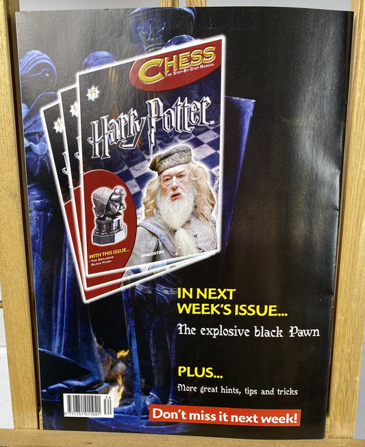 Harry Potter Chess The Step-By-Step Course Magazine Only Issue No. 34 In VGC