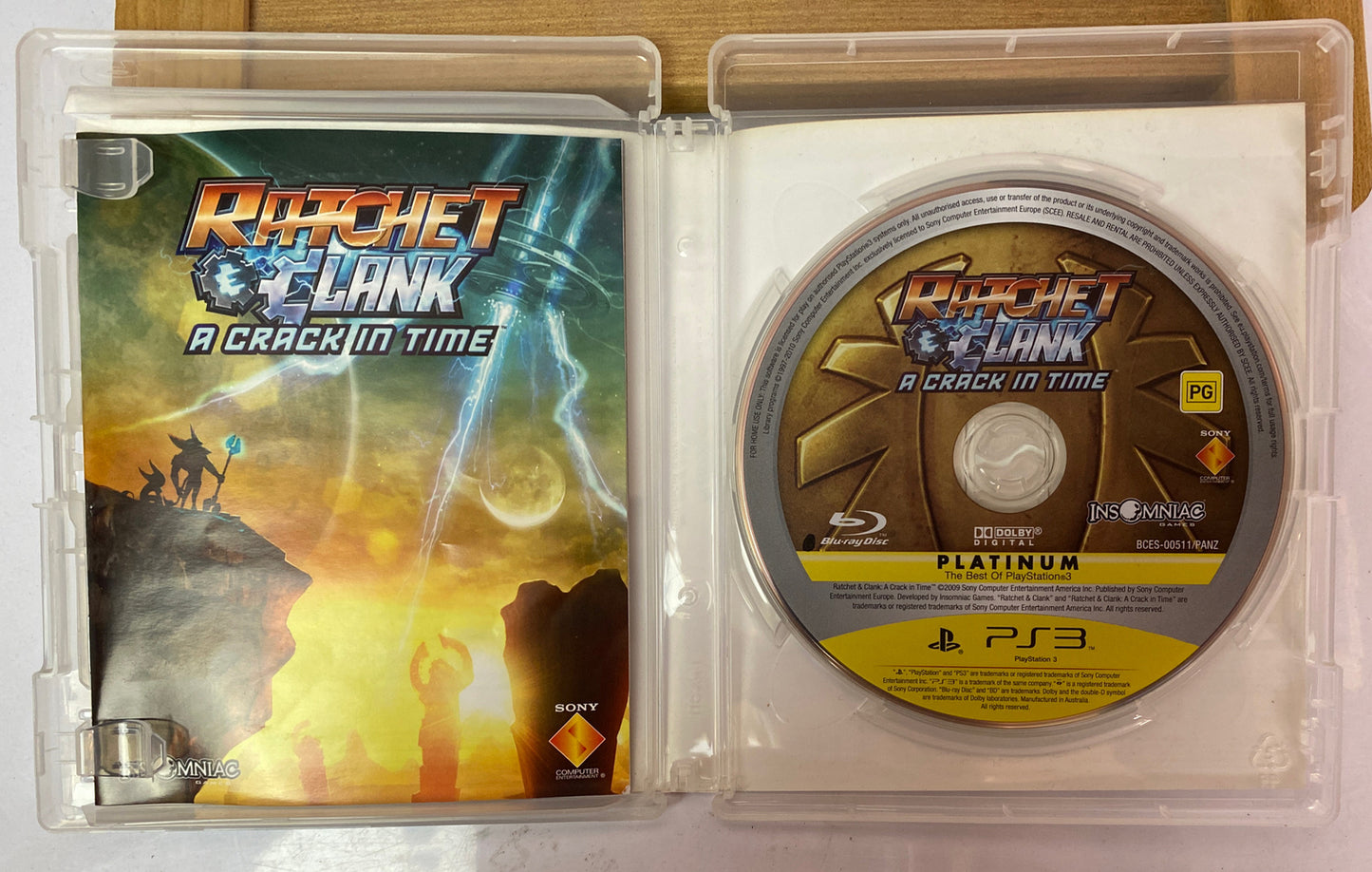 1753 Ratchet And Clank A Crack In Time PAL Playstation 3/PS3 Complete