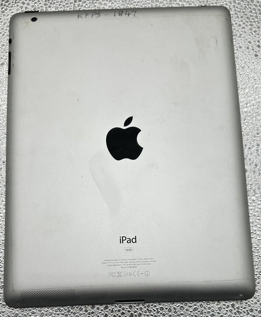 Apple iPad 2 A1395 16GB SOLD AS PARTS ONLY
