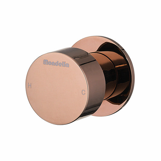 New Rose Gold Shower Mixer Mondella Resonance Bathroom Wall Mixer + Free Post