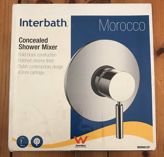 Morocco Interbath Concealed Shower Mixer 40mm