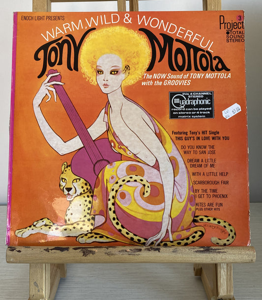 Tony Mottola : Warm, Wild And Wonderful Vintage Vinyl Record In VGC 3393