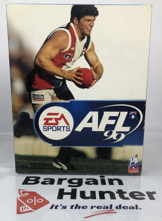 2746 Ea Sports AFL 1999 Big Box PC complete Game In Good Condition