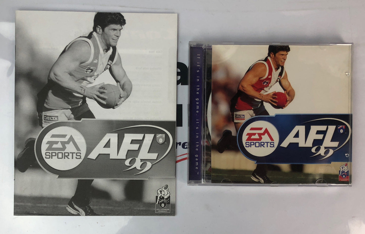 2746 Ea Sports AFL 1999 Big Box PC complete Game In Good Condition