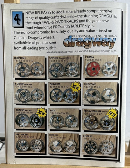 Graffiti Supercar Magazine No.44 February/March 1991 In Good Condition