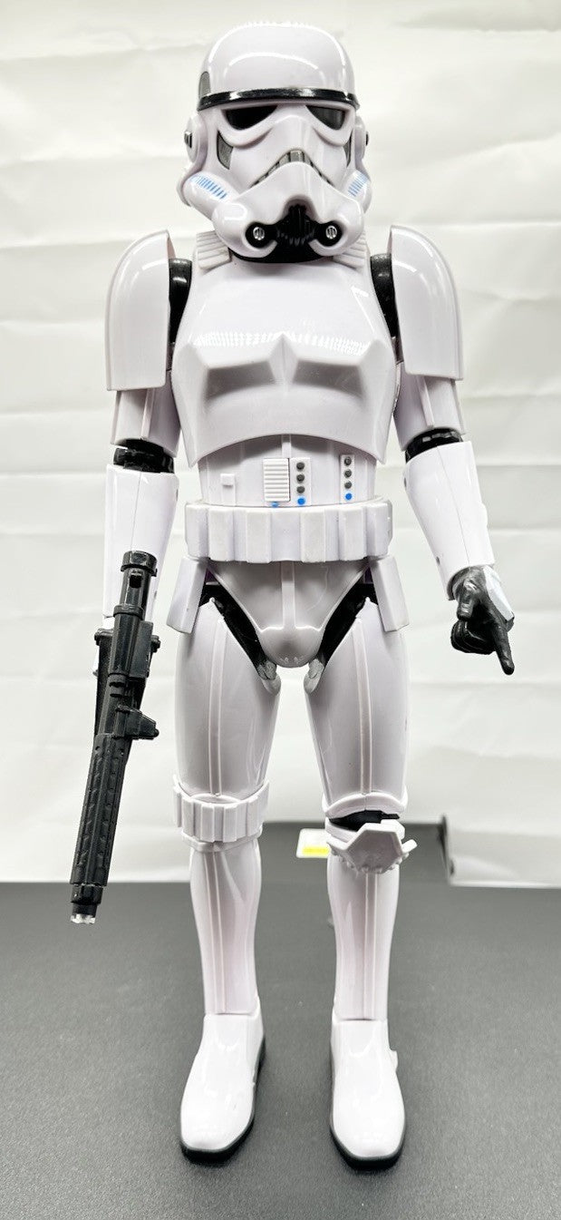 Star Wars Talking Storm Trooper Large Action Figure Disney Store Authentic 13.5"