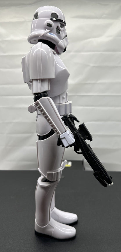 Star Wars Talking Storm Trooper Large Action Figure Disney Store Authentic 13.5"