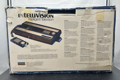Mattel Intellivision Console Master Component In Box Used Vintage