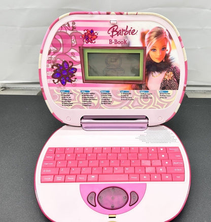 Barbie B-Book Learning Laptop Oregon Scientific BP68 In Good Condition 9166