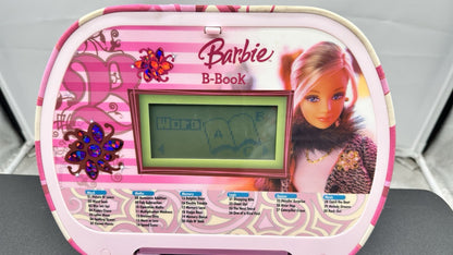 Barbie B-Book Learning Laptop Oregon Scientific BP68 In Good Condition 9166