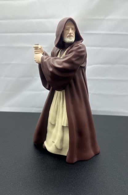 Star Wars Obi-wan Kenobi 10 in Vinyl Figure by Applause 1997 Brocken Lightsaber