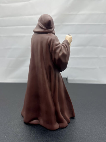 Star Wars Obi-wan Kenobi 10 in Vinyl Figure by Applause 1997 Brocken Lightsaber
