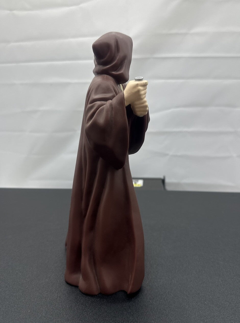 Star Wars Obi-wan Kenobi 10 in Vinyl Figure by Applause 1997 Brocken Lightsaber