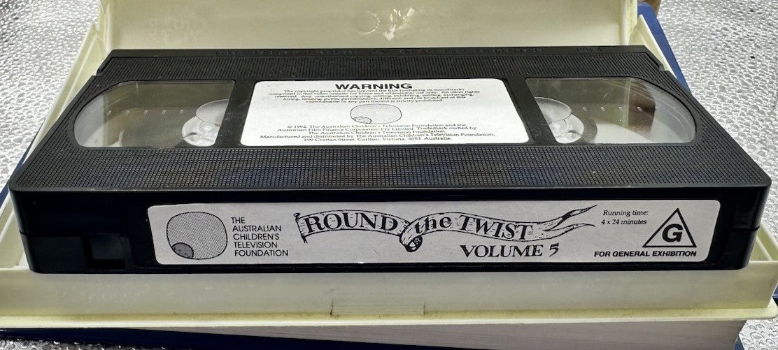 Round The Twist Volume 5 EX-Rental VHS Tape In OK Condition Damaged Case 8901
