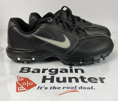F484 Nike Air Golf Shoes In Black US 8W UK7 EUR41 In Good Condition