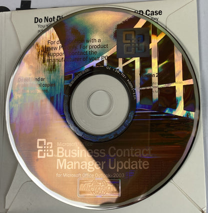 M1040 Microsoft Office Small Business Edition 2003 & Contract Manager