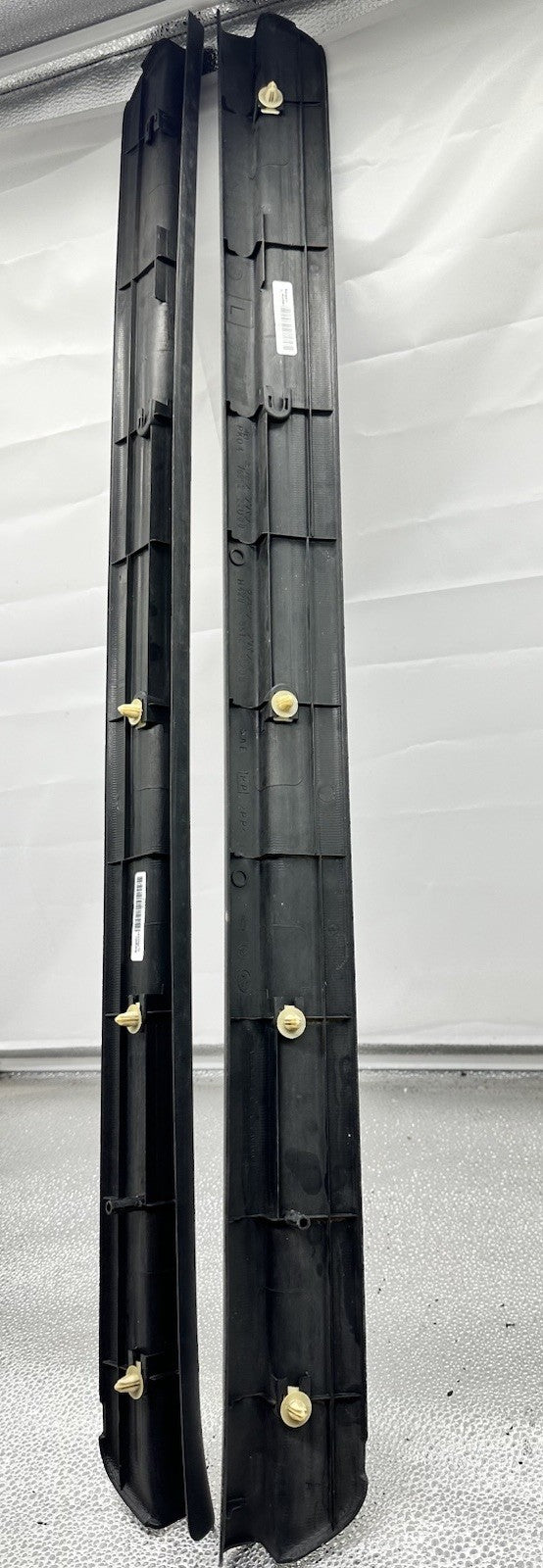 NISSAN SKYLINE GTR BNR R33 2DOOR COUPE SCUFF KICK PLATE FACTORY PAIR 9032/9024