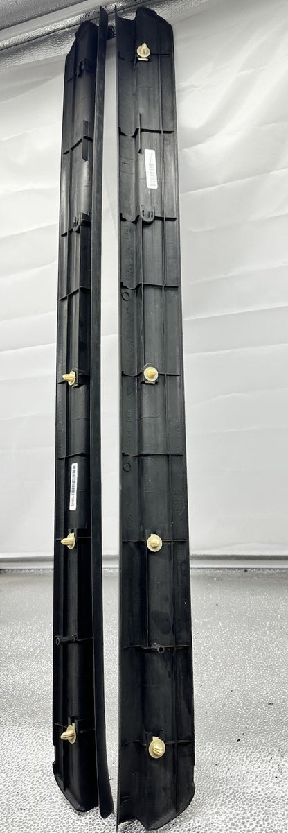 NISSAN SKYLINE GTR BNR R33 2DOOR COUPE SCUFF KICK PLATE FACTORY PAIR 9032/9024