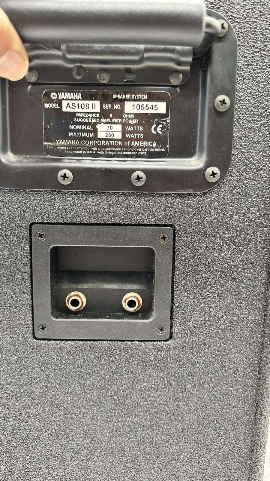 Yamaha AS108 II Band Loudspeaker In Good Condition Multiple For Sale