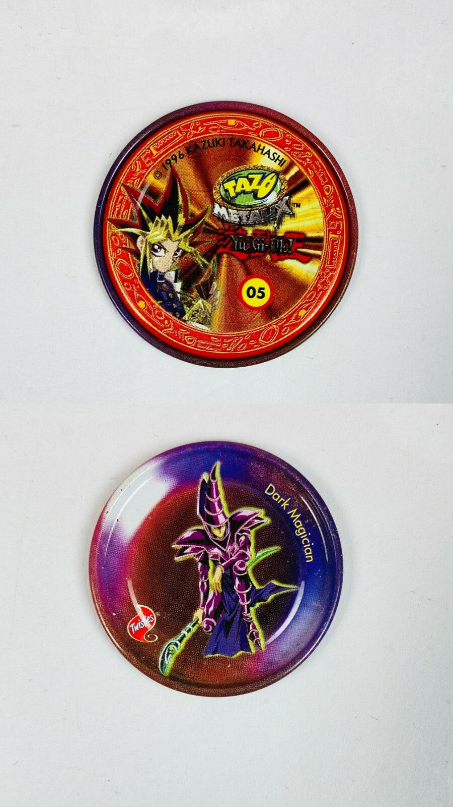 Yu Gi Oh Yugioh Tazo Metalix Metallics 1996 Multiple Options Available