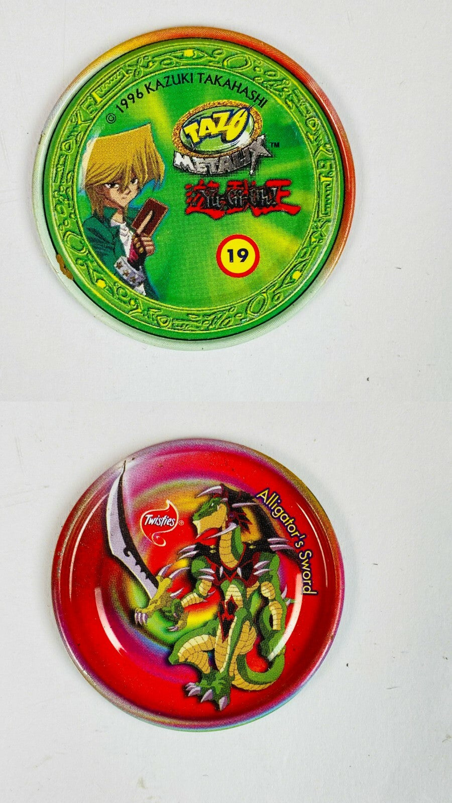 Yu Gi Oh Yugioh Tazo Metalix Metallics 1996 Multiple Options Available