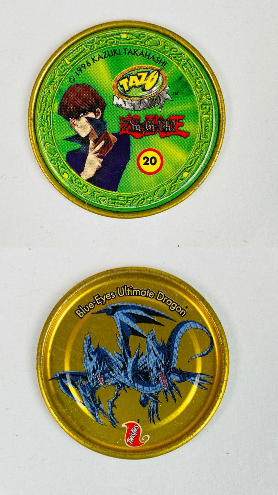 Yu Gi Oh Yugioh Tazo Metalix Metallics 1996 Multiple Options Available