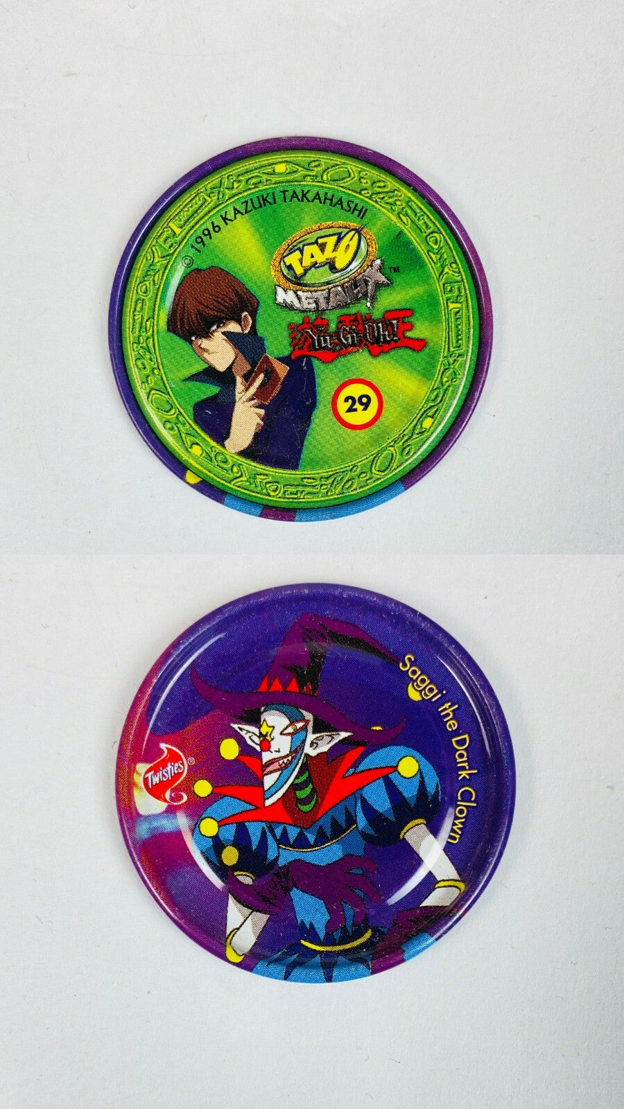 Yu Gi Oh Yugioh Tazo Metalix Metallics 1996 Multiple Options Available