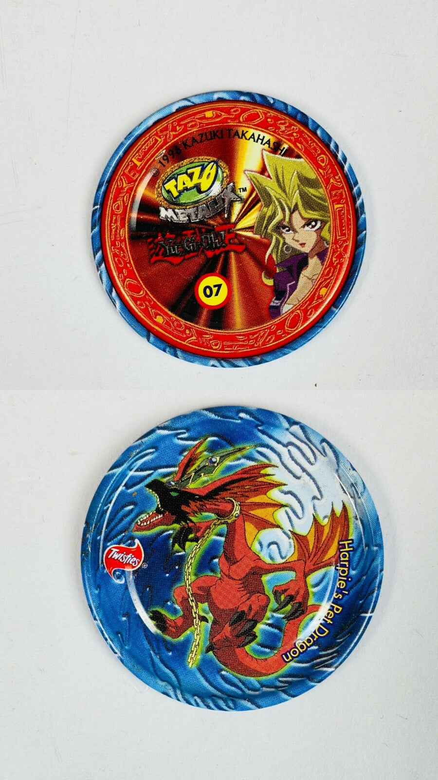 Yu Gi Oh Yugioh Tazo Metalix Metallics 1996 Multiple Options Available
