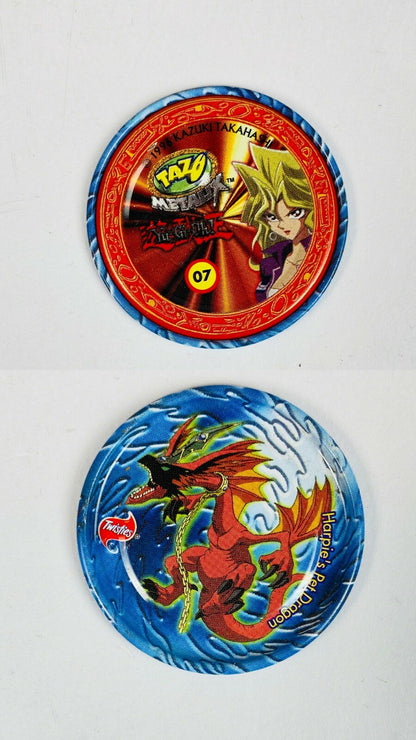 Yu Gi Oh Yugioh Tazo Metalix Metallics 1996 Multiple Options Available