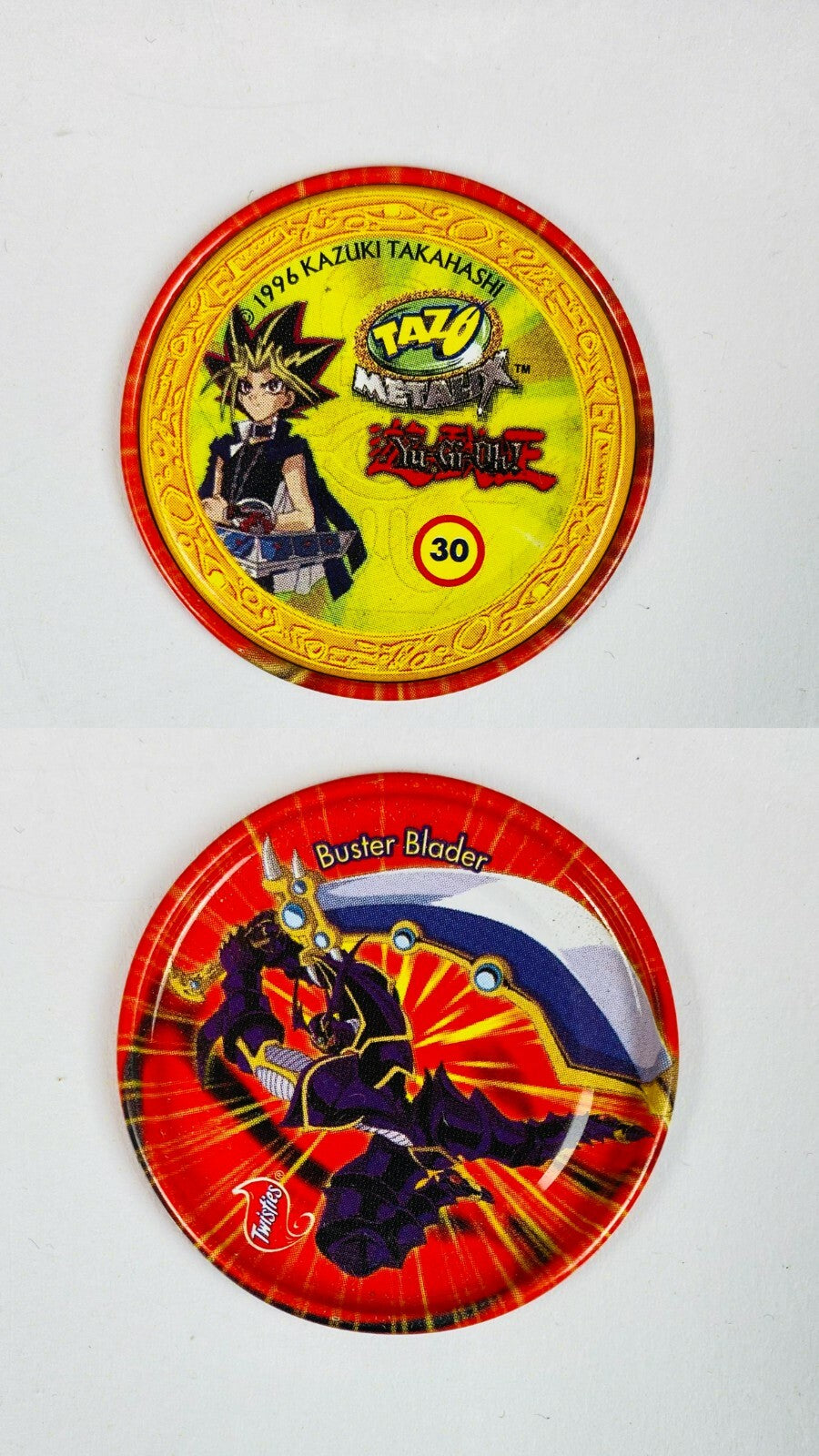 Yu Gi Oh Yugioh Tazo Metalix Metallics 1996 Multiple Options Available