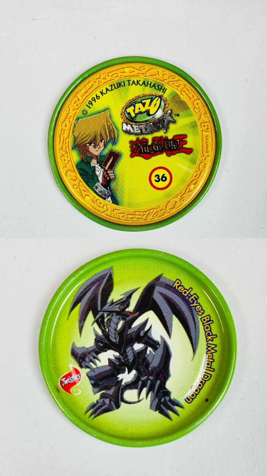 Yu Gi Oh Yugioh Tazo Metalix Metallics 1996 Multiple Options Available
