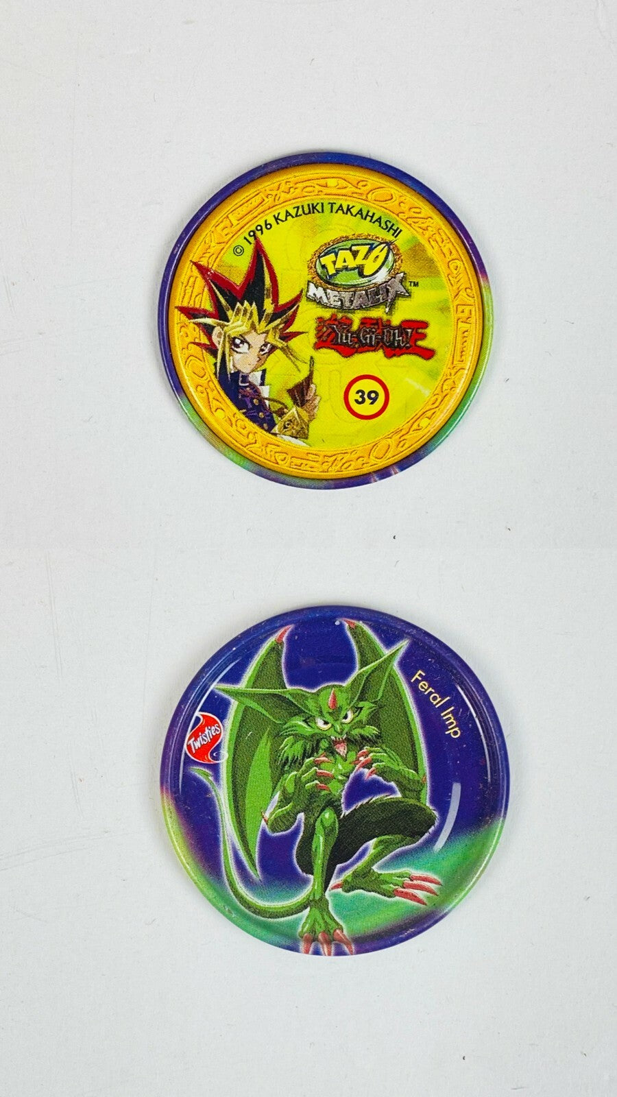 Yu Gi Oh Yugioh Tazo Metalix Metallics 1996 Multiple Options Available