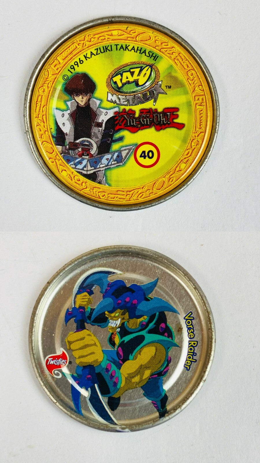 Yu Gi Oh Yugioh Tazo Metalix Metallics 1996 Multiple Options Available