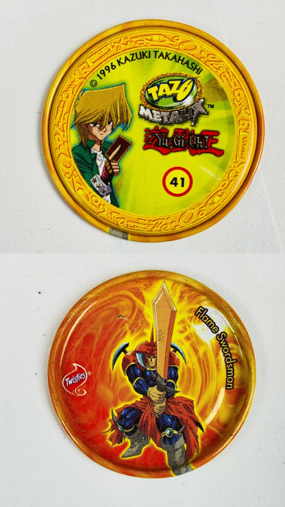 Yu Gi Oh Yugioh Tazo Metalix Metallics 1996 Multiple Options Available