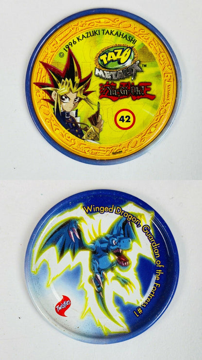 Yu Gi Oh Yugioh Tazo Metalix Metallics 1996 Multiple Options Available
