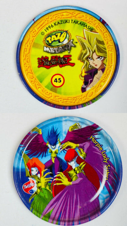 Yu Gi Oh Yugioh Tazo Metalix Metallics 1996 Multiple Options Available