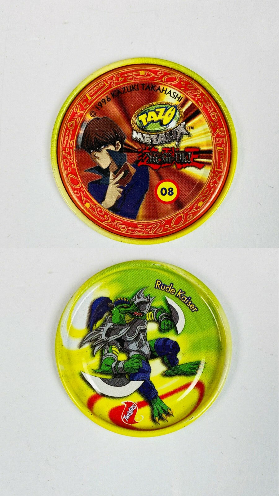 Yu Gi Oh Yugioh Tazo Metalix Metallics 1996 Multiple Options Available