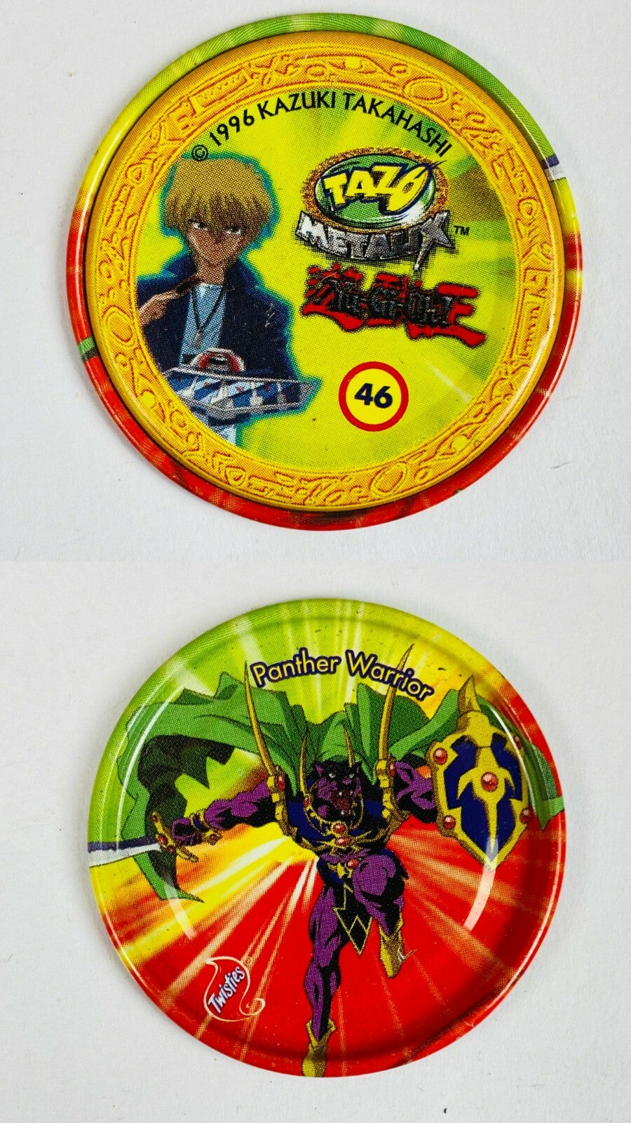 Yu Gi Oh Yugioh Tazo Metalix Metallics 1996 Multiple Options Available