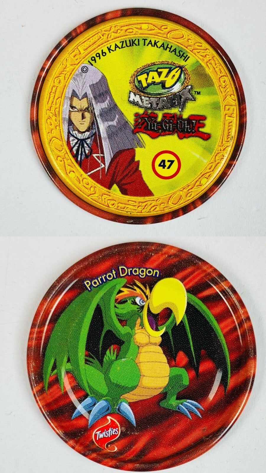 Yu Gi Oh Yugioh Tazo Metalix Metallics 1996 Multiple Options Available