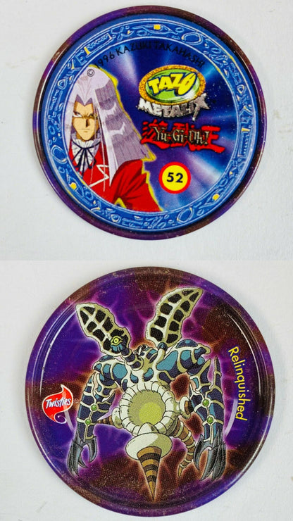 Yu Gi Oh Yugioh Tazo Metalix Metallics 1996 Multiple Options Available
