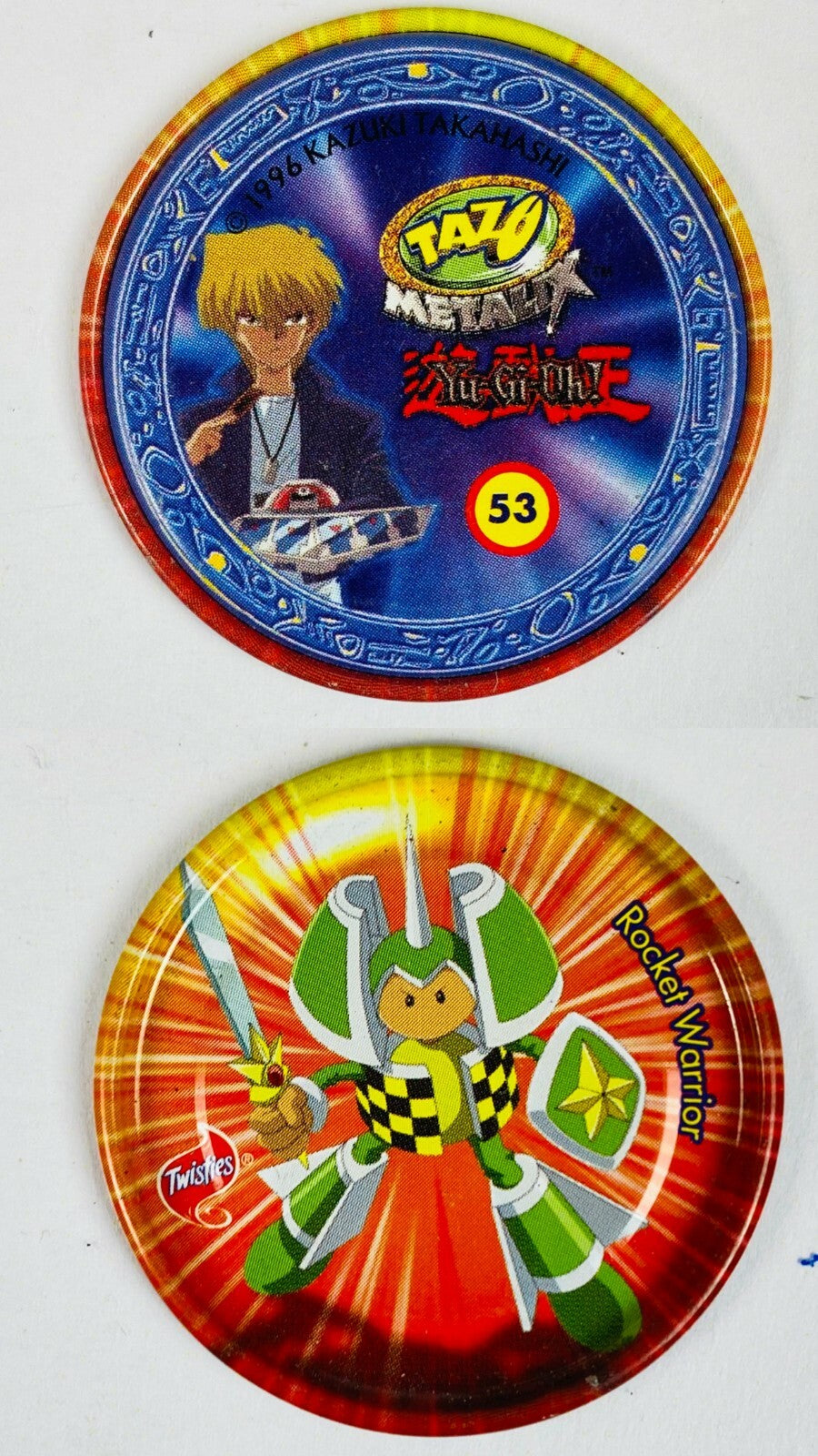 Yu Gi Oh Yugioh Tazo Metalix Metallics 1996 Multiple Options Available